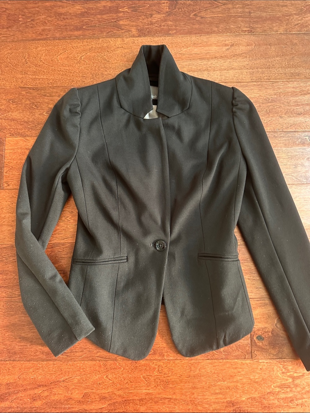 Tinley Road Black Single-Button Tailored Blazer